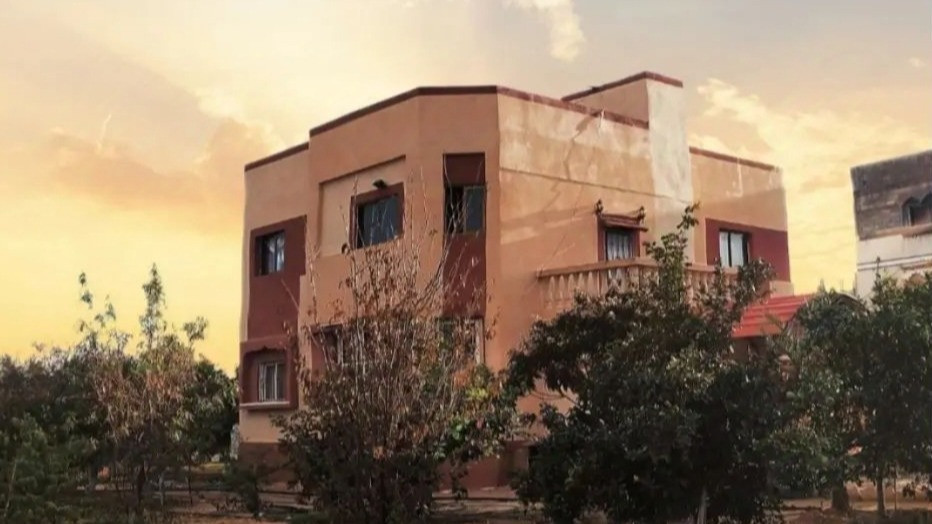 Hakim’s home before destruction; context for Help Gaza family shelter.