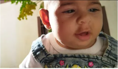 Gaza teacher displaced family campaign Youngest child of Gaza teacher displaced family, Siyam family baby in need of food.